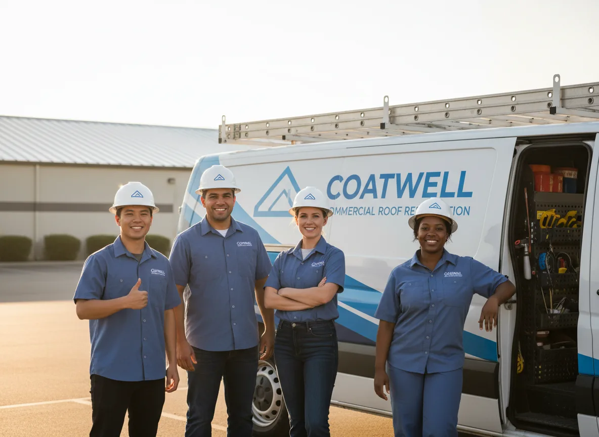 Commercial roof coating company in Berthold, ND